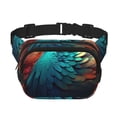 thumbnail image 1 of Easygdp Colorful Flower Bird Fanny Packs para Mujeres y Hombres, Bolsa de Cinturón, Bolsos de Cruz para Trabajo/Correr/Senderismo, 1 of 9
