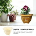 thumbnail image 6 of Toyandona Beige Plastic Flower Pot Crafting Mold, Easy to Use and Versatile, 6 of 9