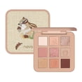 thumbnail image 2 of Paleta de sombras de ojos HUOGUO, 9 colores, Matte Earth bordada en 3D, 2 of 2