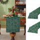 thumbnail image 1 of Camino de Mesa Navideño con Diseño de Muñeco de Nieve, Copo de Nieve y Árbol de Navidad. Camino de Mesa Decorativo para Mesa de Comedor., 1 of 7