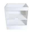 thumbnail image 5 of Bellaterra-Home 23 in. Single Sink Foldable Vanity Cabinet, White Finish, 5 of 10