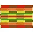 thumbnail image 1 of Ahgly Company Machine Washable Indoor Rectangle Transitional Green Area Rugs, 8' x 12', 1 of 7