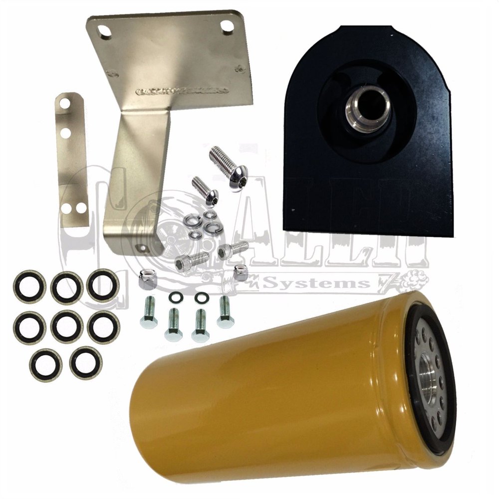 2004.5 2007 Dodge 5.9L Cummins Diesel CAT Fuel Filter Adapter Kit