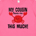 thumbnail image 4 of Inktastic My Cousin Loves Me Boys Boys or Girls Baby T-Shirt, 4 of 5