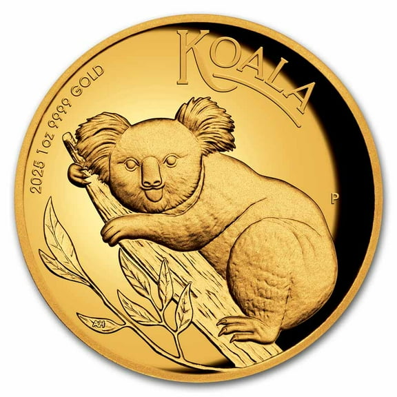 2025 Australia 1 oz Gold Koala Proof (High Relief, Box & COA)