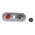 thumbnail image 4 of Interruptor De Palanca De Control De Manillar De Motocicleta De Aluminio 2pcs Interruptores De Arranque De Bocina Healight En Botón De Apagado, Plata Baoblaze Interruptor de manillar de motocicleta, 4 of 8