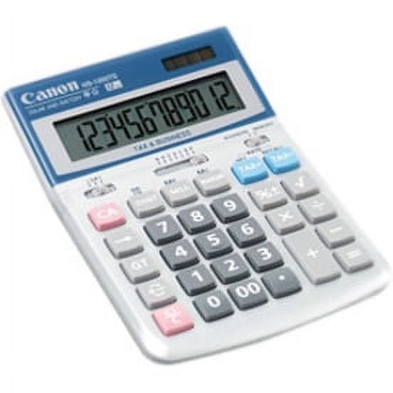 Canon HS-1200TS Business Calculator, Portable Desktop, Black