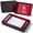 Red, variant on Soar Forge Deluxe Farkle Dice Tray and Storage - Elegant Faux Leather Travel Case with Score Sheets, 2 Sets of Dice & Velvet Lined Rolling Arena for Many Classic Games (Royal Blue)