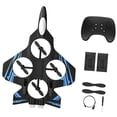 thumbnail image 2 of Kit de avión planeador RC modelo de vuelo avión multifuncional fácil de controlar para Batería Azul 2, 2 of 9