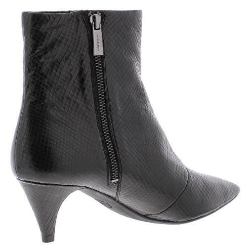 michael michael kors blaine leather ankle boot