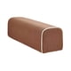 thumbnail image 5 of Cojín ergonómico portátil de lino para reposabrazos de sofá, espuma de alta densidad marrón, 5 of 8