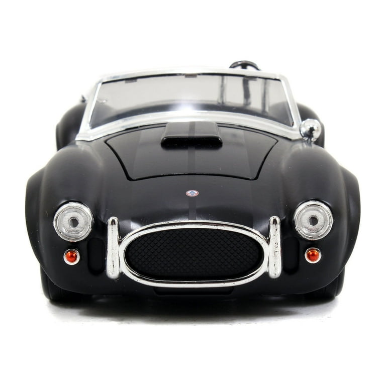 Jada Toys 1965 Shelby Cobra 427 S/C Matt Black 1/24 Diecast