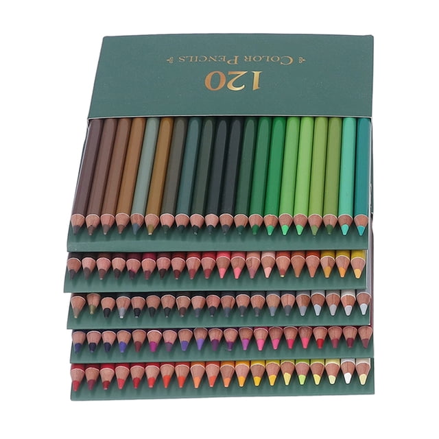 120 Colored Pencils, Glossy Color Rendering Oil Based 120 Colors Polychromos Colored Pencils For Drawing For Artists