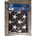 thumbnail image 6 of 3x5 Embroidered Sewn USA Police Thin Blue Line 300D Nylon Flag 3'x5' Made in USA, 6 of 7
