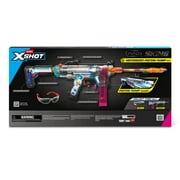 XSHOT Pro Motorized Piston Pump AEB by ZURU Outdoor Blaster 40 Air Pocket Technology Half Darts for Ages 14+