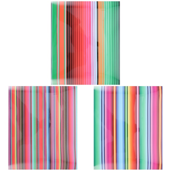 HTV Clothes Iron On Transfer Vinyl Assorted Color 3 Sheets 30x25cm
