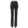 thumbnail image 5 of Made by Olivia Women's Relaxed Boot-Cut Office Pants Trousers Slacks, 5 of 6