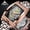 rose Gold, variant on Skeleton Watch for Men - Leather, 30M Water Resistant, Luminous Markers | Stylish Business Watch