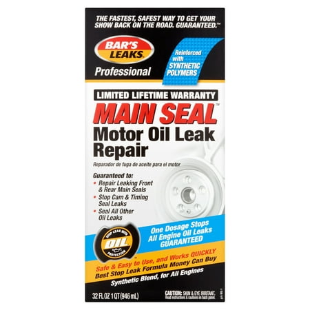 (9 Pack) Bar's Leaks Professional Main Seal Motor Oil Leak