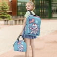 thumbnail image 5 of ALAZA Backpack Set Cute Cat Astronaut Elementary School Bags Student BookBag with Lunch Bag, 5 of 6