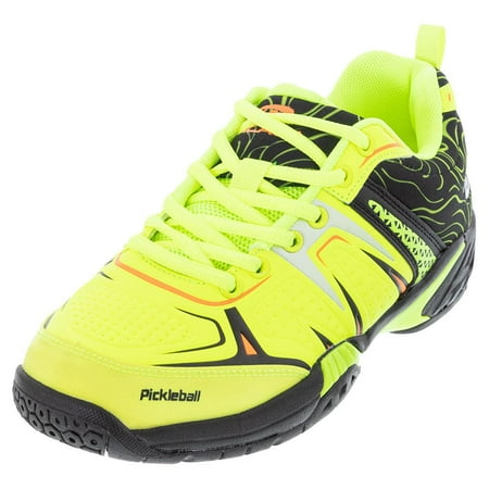 

Acacia Unisex DinkShot Pickleball Shoes Lime and Black ( 7.5 )