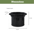 thumbnail image 4 of Granite Ware 12 Piece Enamelware Water bath Canning Pot (Speckled Black) with Canning Toolset, Colander, Blancher and Rack. Canning Supplies Starter Kit, Canning Supplies. Canning Kit., 4 of 11