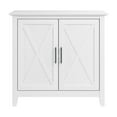 thumbnail image 2 of Key West Small Storage Cabinet with Doors in Pure White Oak - Engineered Wood, 2 of 6