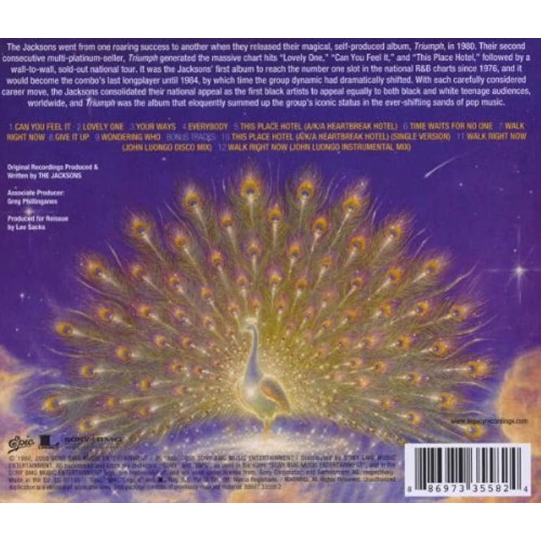 The Jackson 5, Triumph CD, 2008 Remastered Edition, Includes 3