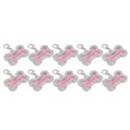 thumbnail image 2 of 10 Pcs Chien Chat Tag Personnalisé ID Anti??Loss Animal Lettrage Acier Inoxydable Pendentif, 2 of 8