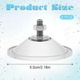 thumbnail image 7 of 8Pcs Heavy Duty Suction Cups Strong Thickened Window Suction Cups Clear Pvc Sucker Pads 2.16Inch Large Suction Cups, 7 of 7