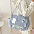 thumbnail image 6 of Women Shoulder Bag Fashion School Bag Japanese Styles Itabag Clear Messengers Bag Casual Crossbody Bag, 6 of 9