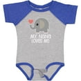 thumbnail image 3 of Inktastic Nana Loves Me for Grandkids Boys or Girls Baby Bodysuit, 3 of 5