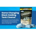 thumbnail image 2 of Walex Commando RV & Marine Black Holding Tank Sensor Cleaner with Ocean Mist Fragrance - 4 Treatments, 2 of 6