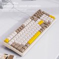 thumbnail image 4 of Teclado K3 MAX Gaming 100 Keys Gamer Keypad para Gamer (Cheese Shaft) Green PC, 4 of 4
