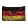 thumbnail image 1 of Bannière 3x5ft Rammste Rock Band en Polyester Impression Numérique Musique Memorabilia pour Décoration Haute Qualité, 1 of 5