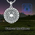 thumbnail image 6 of 12 Zodiac Necklace 925 Sterling Silver Astrology Horoscope Necklace Jewelry Gifts for Women Men, 6 of 6