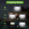 thumbnail image 2 of Luz solar para EXTERIORES CHAO 468 LED 2000 lúmenes Paquete de 2, 2 of 5
