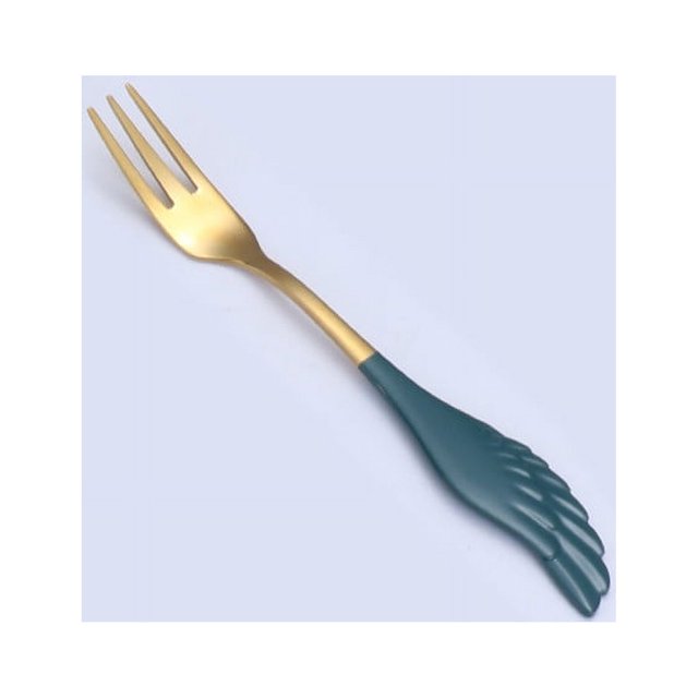 LSLJS 304 Stainless Steel Lovers Coffee Spoon Valentine'S Day Dessert Spoon Fork Gift Tableware, Spoons