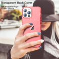 thumbnail image 7 of JETech Glitter Case for iPhone 13 Pro 6.1-Inch, Bling Sparkle Shockproof Phone Bumper Cover, Cute Sparkly for Women and Girls (Red), 7 of 7