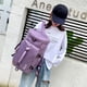 thumbnail image 5 of Mochila Preppy para Mujer Tela Oxford Impermeable Bolsos Escolares Grandes, 5 of 9