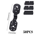 thumbnail image 3 of PEONAVET 100 Pcs Shade Cloth Clip, Round Plastic Black Clips for Sun Shade Net, Anti Bird Netting, Garden Netting, Shade Netting, Shade Fabric Accessories, 3 of 9