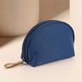 thumbnail image 3 of Bolsa de Cosméticos Semicircular Nylon Multifuncional para Viaje Femenino (Azul Marino) Ndcxsfigh Cuidado Belleza, 3 of 8
