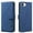 Blue, variant on Allytechgroup Case for iPhone 16e with Credit Card Slot, RFID Blocking PU Leather Slim Stand Wallet Flip Case Shockproof Full Body Cover Bumper for iPhone 16e, Black