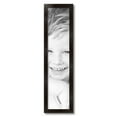 thumbnail image 2 of ArtToFrames 7x31" Wooden Finish Mahogany Picture Frame, Brown Wood Poster Frame, with Regular Acrylic and 2 (FBPL-4958), 2 of 7