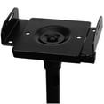 thumbnail image 4 of VideoSecu 2 Packs Surround Sound Bookshelf Floor Speaker Stands Tilt Side Clamp Heavy Duty Mounts Black BJR, 4 of 4