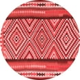 thumbnail image 1 of Ahgly Company Indoor Round Southwestern Red Country Area Rugs, 8' Round, 1 of 4