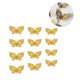 thumbnail image 2 of Worallymy Pegatinas de pared Calcomanías de pared en forma de insecto Pegatinas de cartón hueco para decoración del hogar LK03-Gold Worallymy JD735808642, 2 of 7