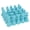 Blue, variant on Blue Chess Queen Erasers - Bulk Party Pack of 25 - Chess Club prizes and Party Favors - by WE Games