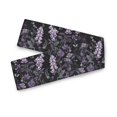 thumbnail image 7 of Yayeee Table Runner 70 inches Long for Home Kitchen Rectangle Dining Table Holiday Party Decoration, Light Purple Flowers, 7 of 7