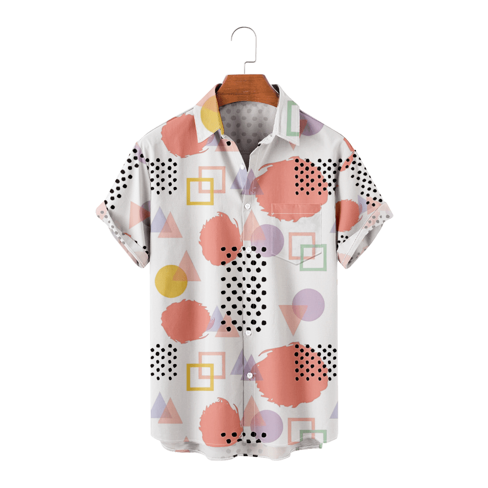 Adult's Shirt 80s90s Hawaiian Shirt Modern Magic Attractive Design ...